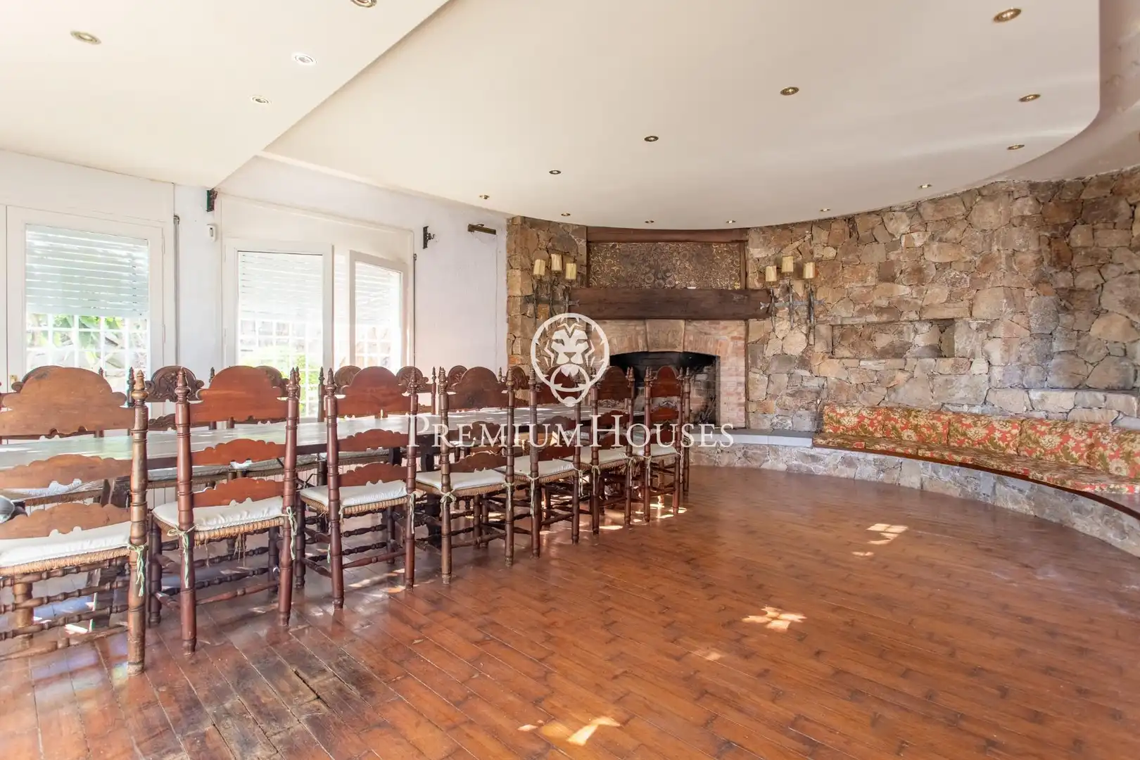 Dining room of Houses for sale in Cabrera de Mar  with Heating, Terrace and Storage room