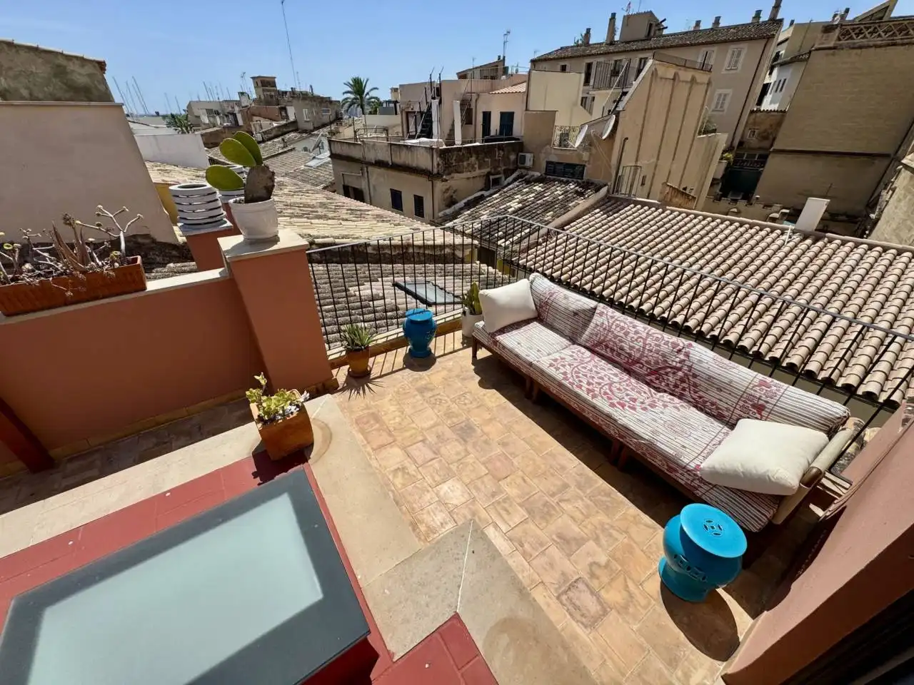 Terraza de Ático en venta en  Palma de Mallorca con Aire acondicionado, Calefacción y Parquet