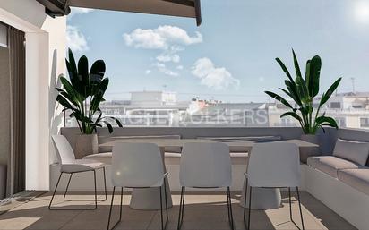 Terrace of Attic for sale in  Valencia Capital  with Air Conditioner and Terrace