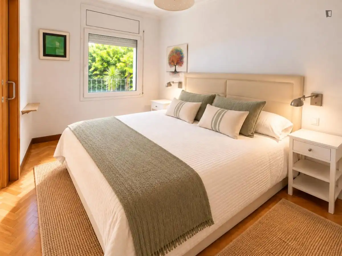 Bedroom of Study for rent in Sarrià - Sant Gervasi