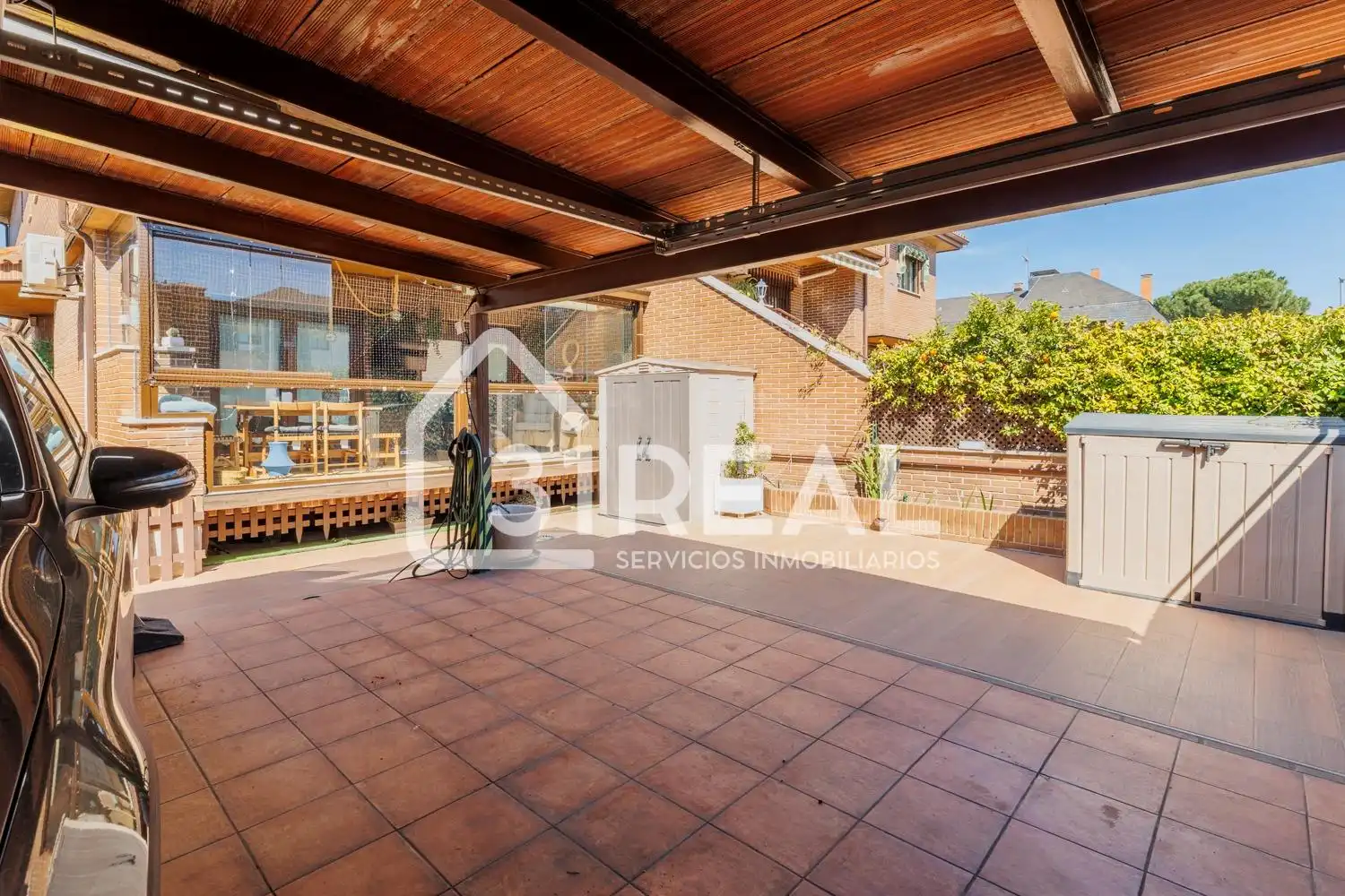 Terrace of Houses for sale in Madrid  with Air Conditioner, Heating and Private garden
