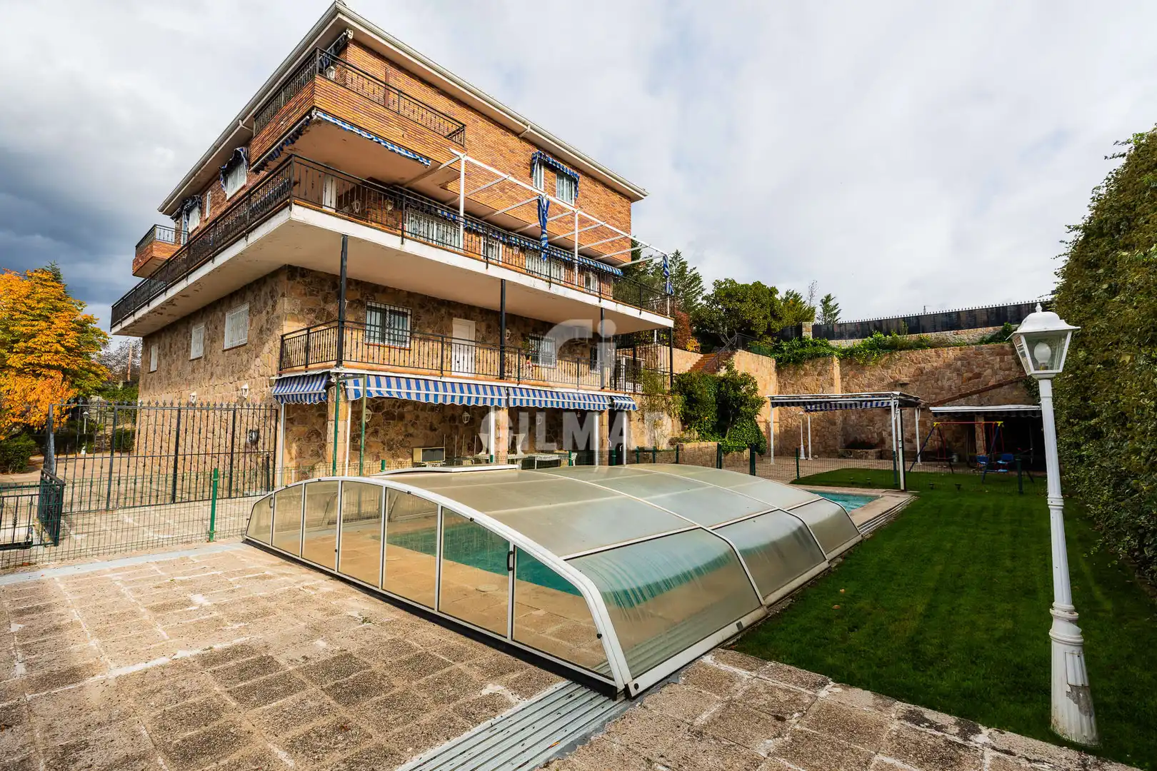 Swimming pool of Houses for sale in Colmenarejo  with Heating, Private garden and Swimming Pool