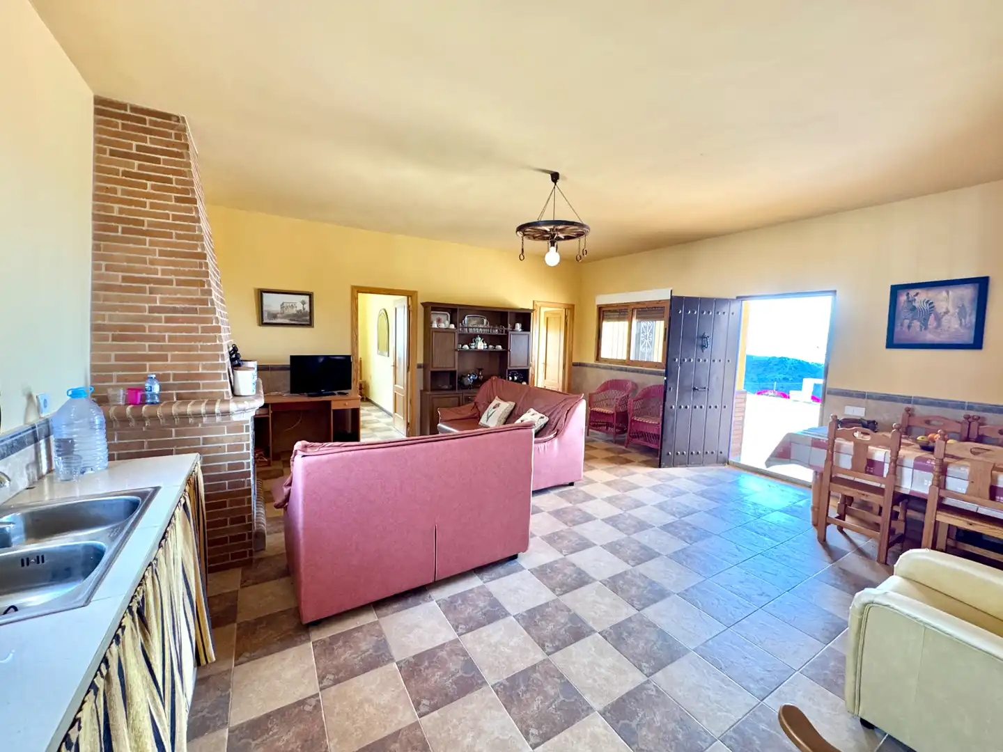Living room of Country homes for sale in Albondón  with Private garden, Terrace and Storage room