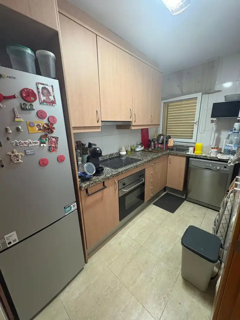 Küche von Wohnung zum Verkauf in Esparreguera mit Heizung und Balkon