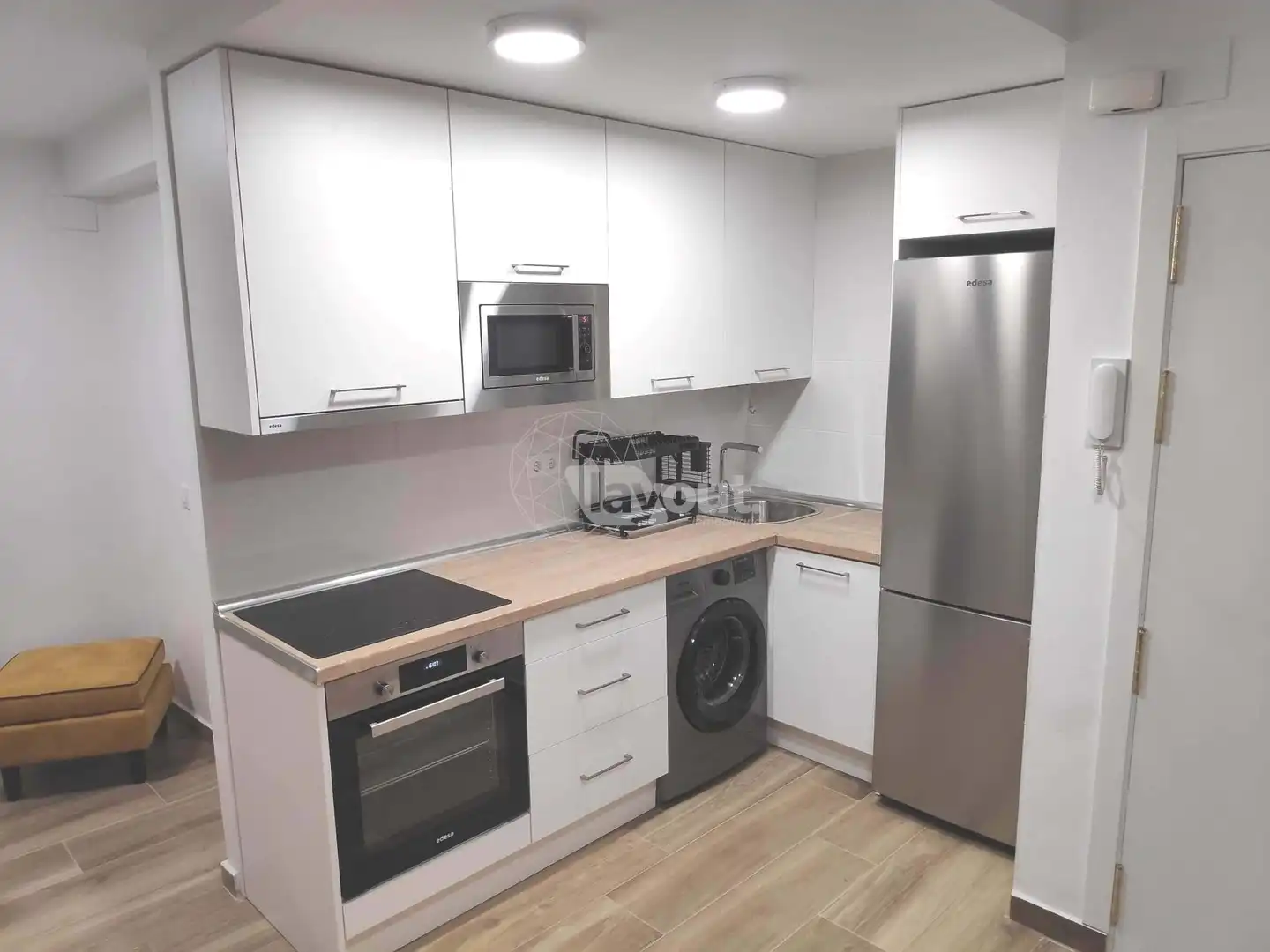 Küche von Wohnung zur Miete in Plasencia mit Klimaanlage und Terrasse