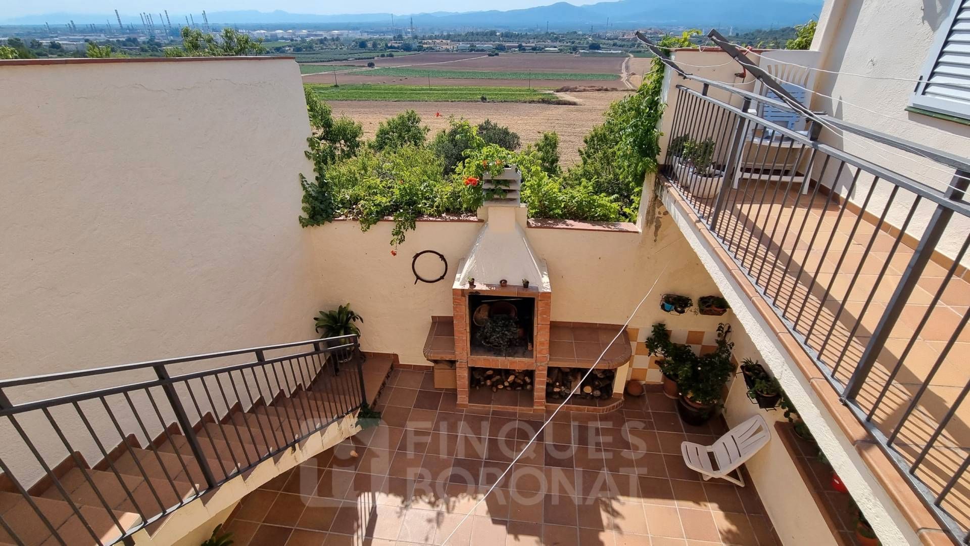 Terrace of House or chalet for sale in Perafort  with Heating, Terrace and Furnished