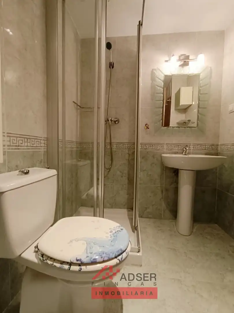 Bathroom of Flat for rent in  Logroño  with Heating, Private garden and Parquet flooring