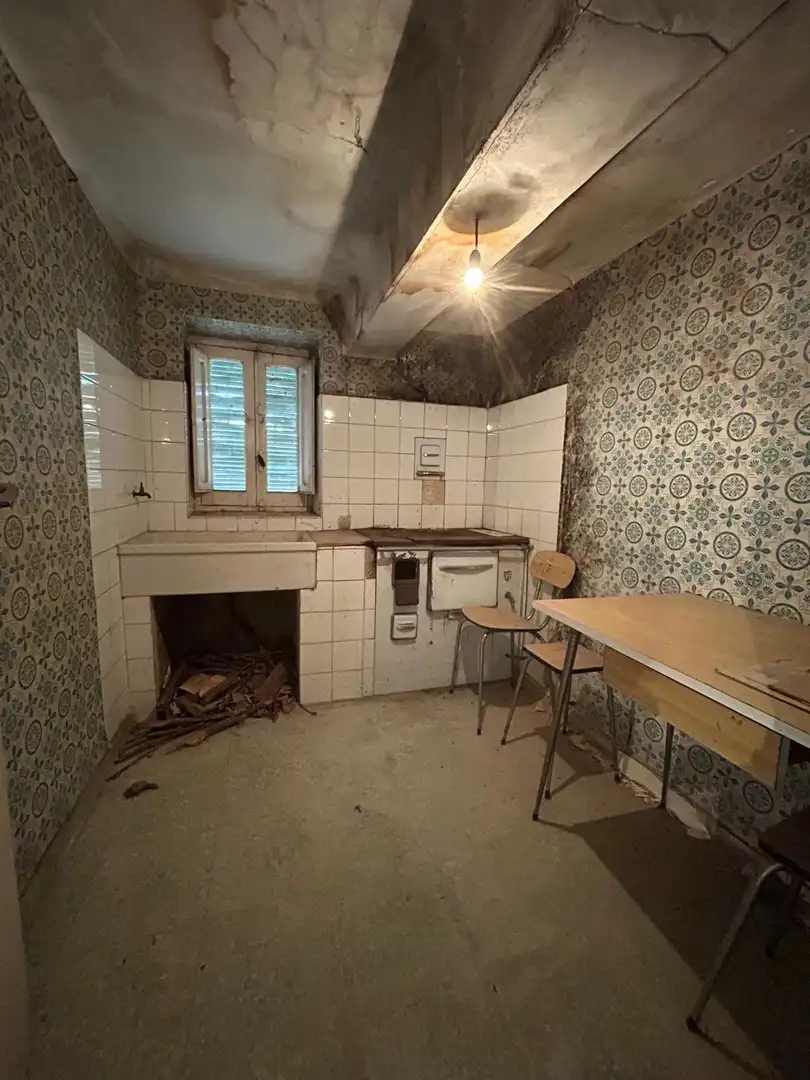 Cocina de Finca rústica en venta en Santo Domingo de Pirón, Segovia