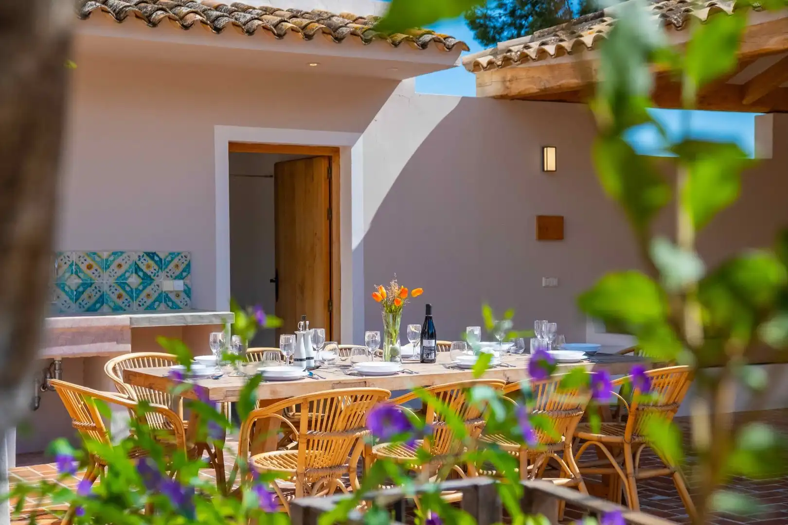 Terrace of Houses for sale in L'Alfàs del Pi  with Air Conditioner, Heating and Private garden