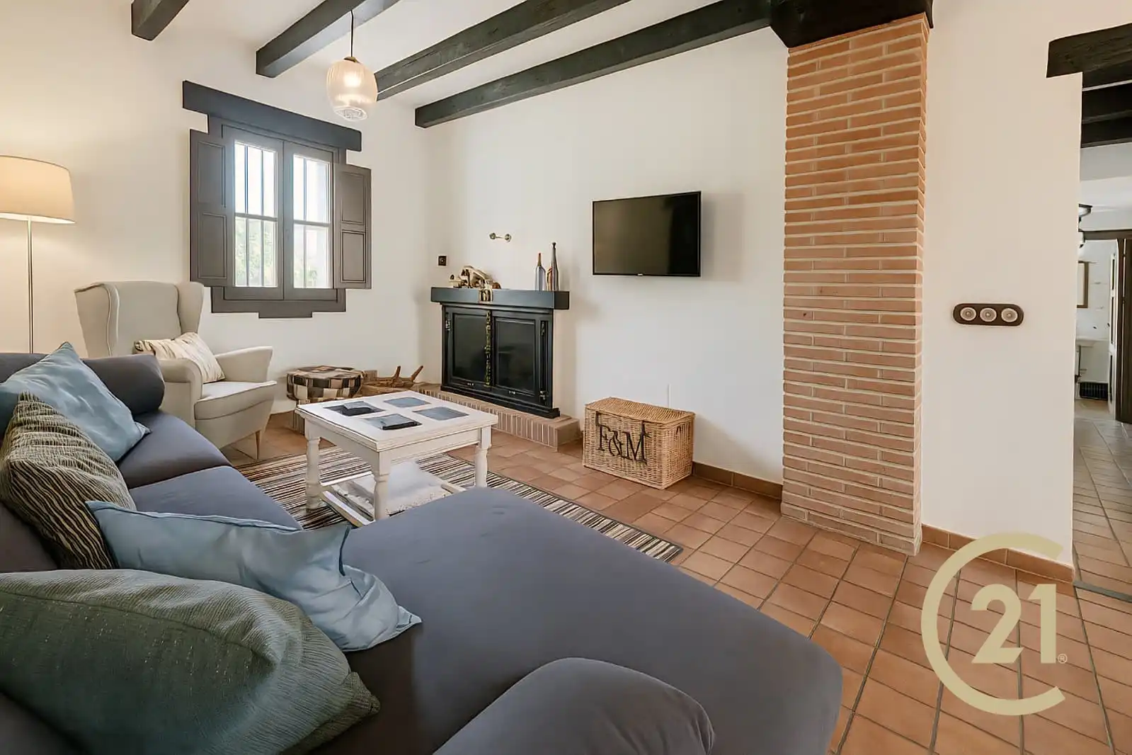 Sala de estar de Casa o chalet en venta en Ronda con Calefacción, Jardín privado y Terraza