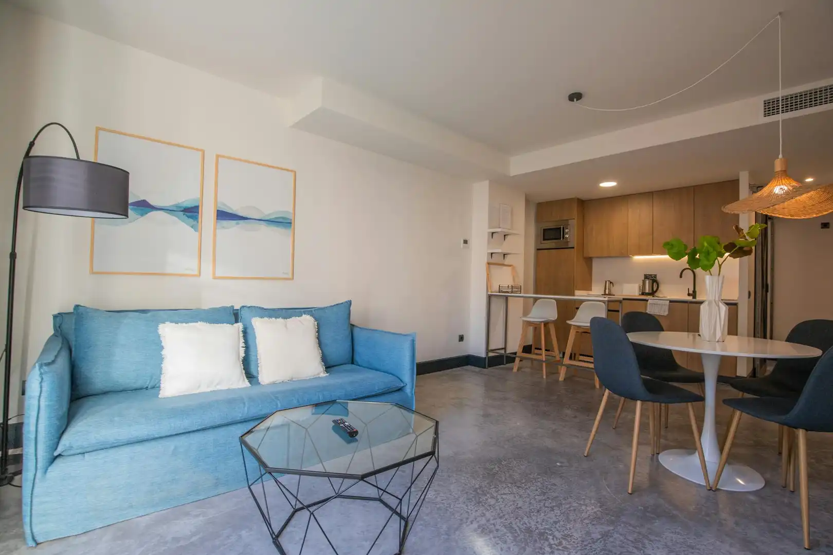 Wohnung mit Garten zur Miete in Usera