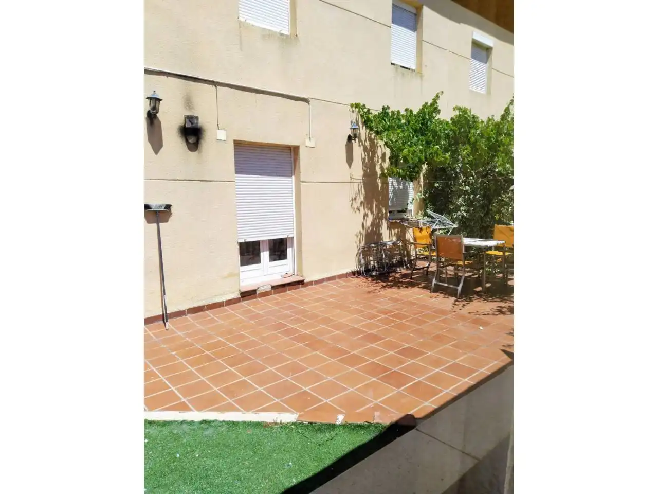 Terraza de Apartamento de alquiler en Burgos con Calefacción y Amueblado