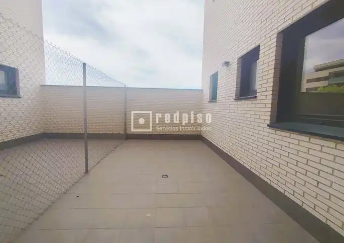 Terrace of Flat for rent in Guadalajara  with Air Conditioner, Heating and Parquet flooring