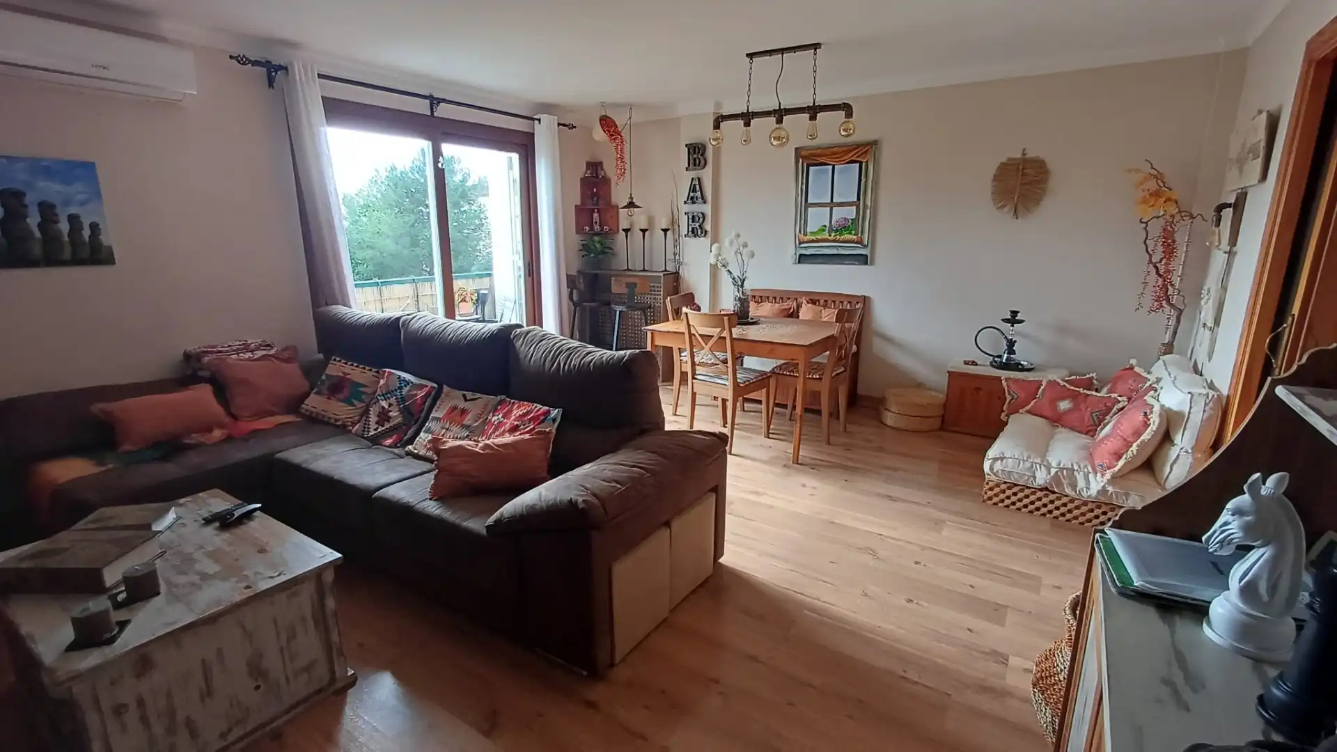 Sala d'estar de Dúplex en venda en  Palma de Mallorca amb Aire condicionat, Calefacció i Parquet