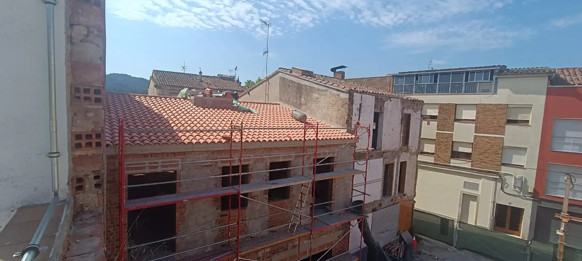 Exterior view of Detached homes for sale in Sant Celoni  with Heating, Terrace and Oven
