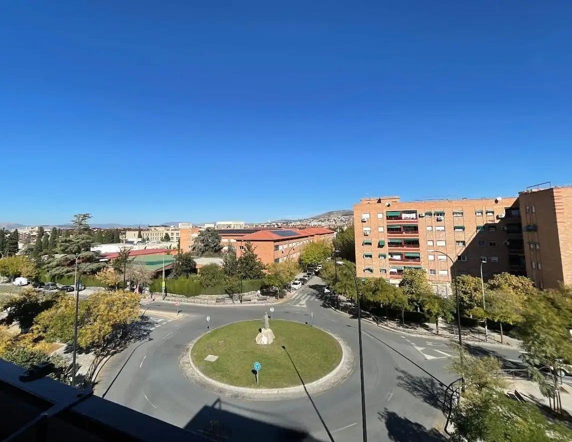 Exterior view of Flat for rent in Granada  with Furnished and Balcony