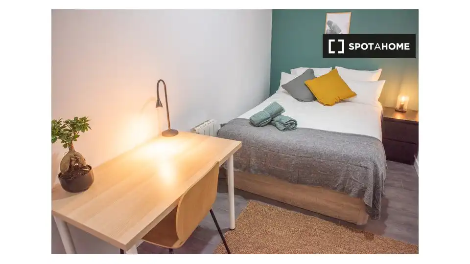 Habitación de Piso para compartir en Madrid con Aire acondicionado, Calefacción y Terraza