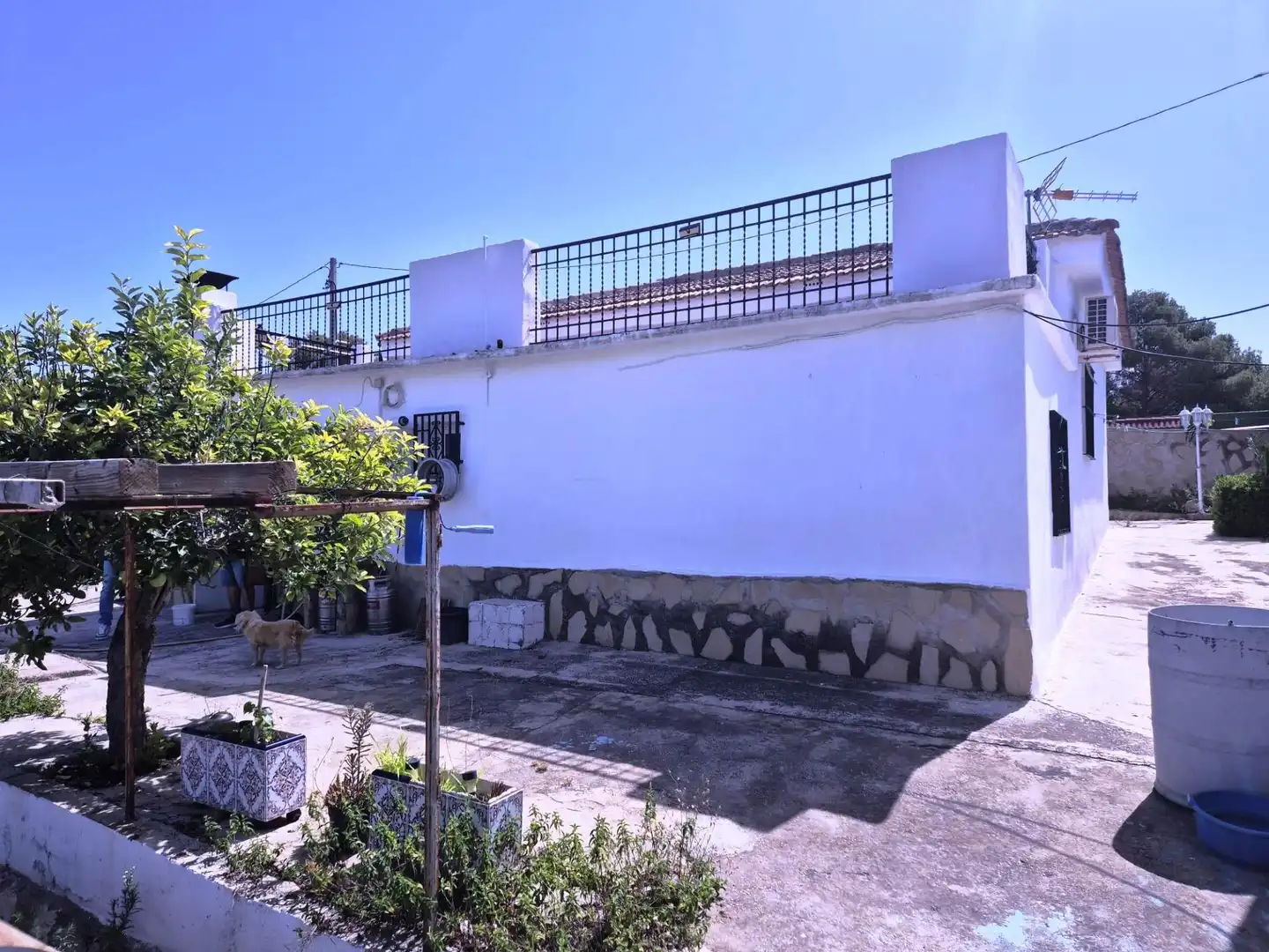 Vista exterior de Casa o xalet en venda en Llíria amb Terrassa i Piscina comunitària
