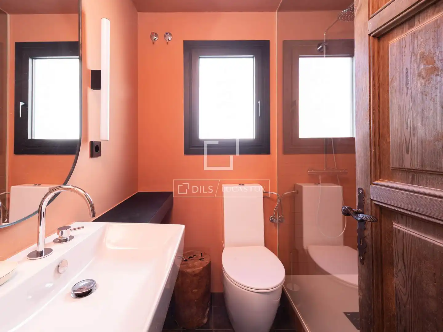 Baño de Casa o chalet de alquiler en Caldes d'Estrac con Aire acondicionado, Calefacción y Jardín privado