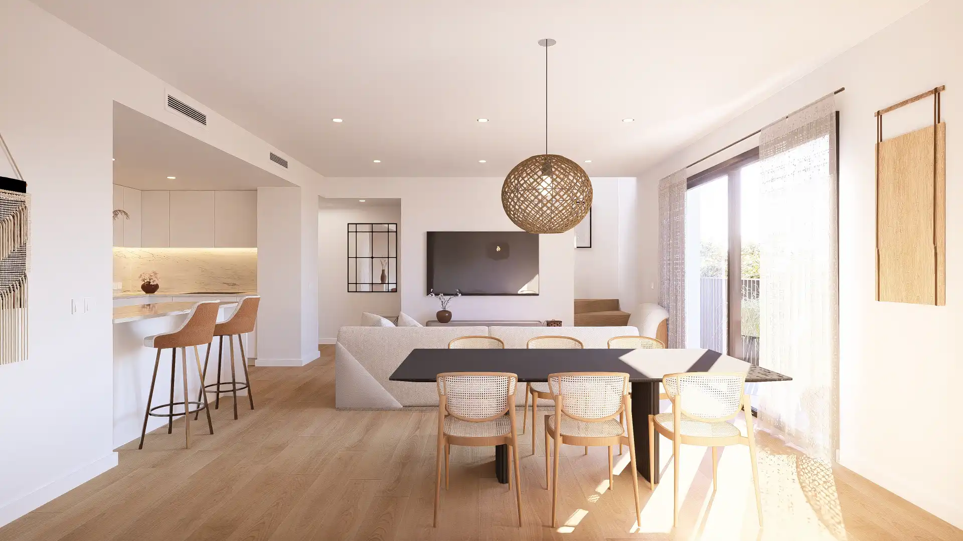 Sala de estar de Dúplex en venta en La Garriga con Aire acondicionado, Calefacción y Terraza