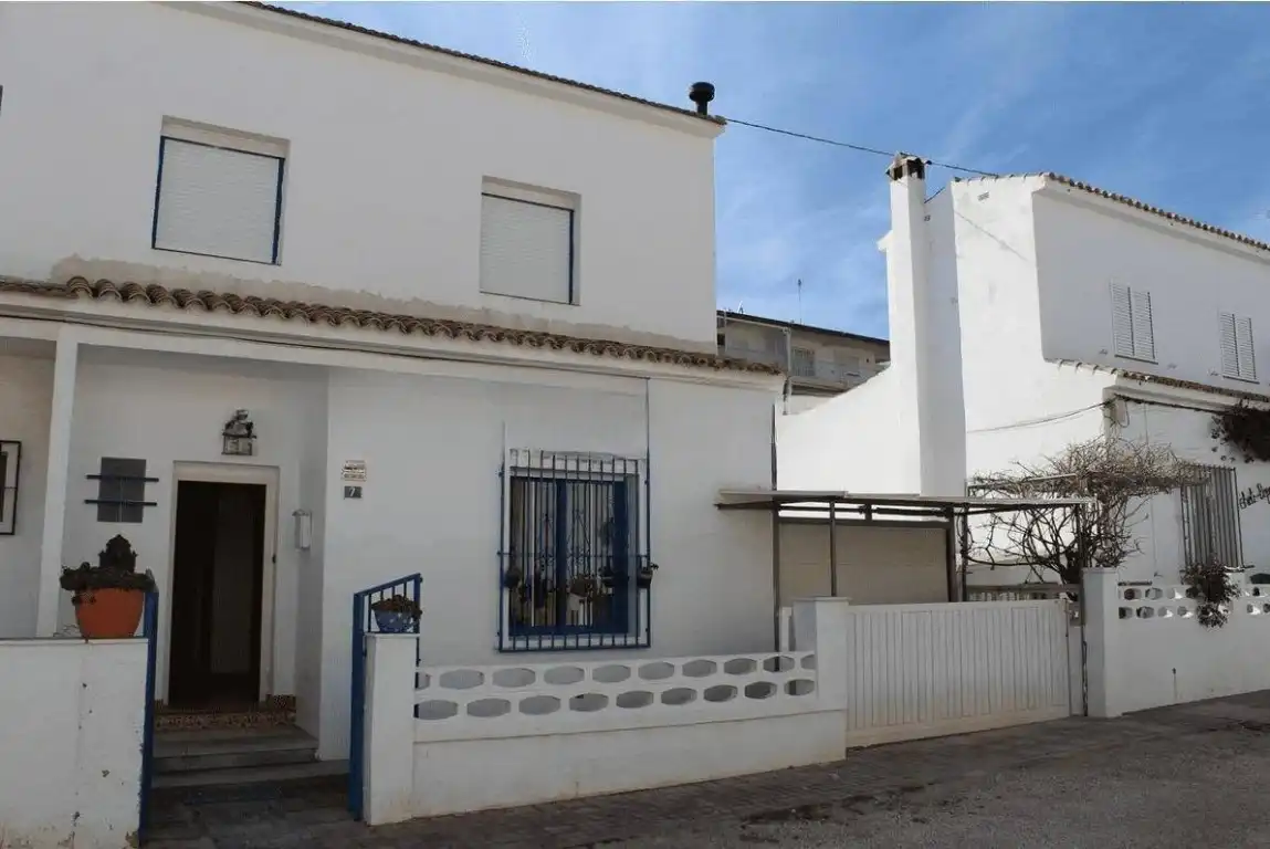 Vista exterior de Casa adosada en venta en Altea