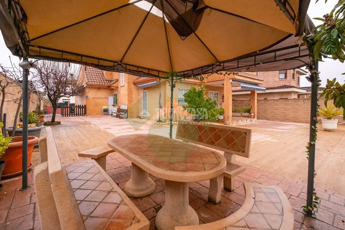 Terraza de Casa o chalet en venta en Griñón