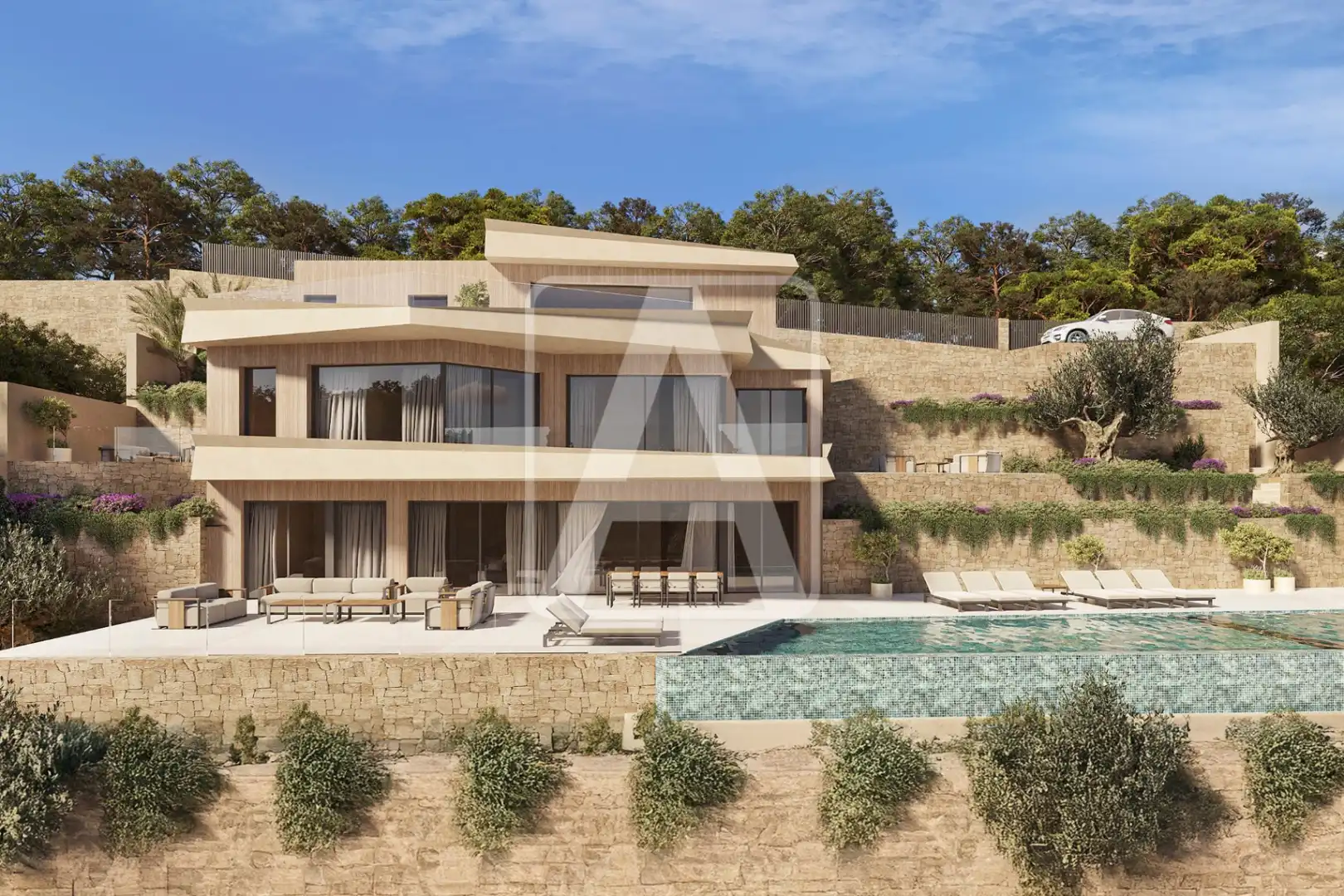 Villa con piscina in vendita a La Fustera