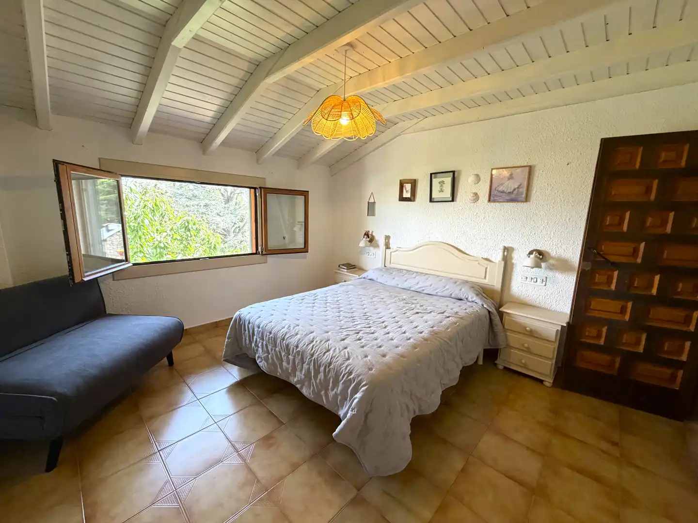 Dormitori de Finca rústica en venda en Mediona amb Jardí privat, Parquet i Terrassa