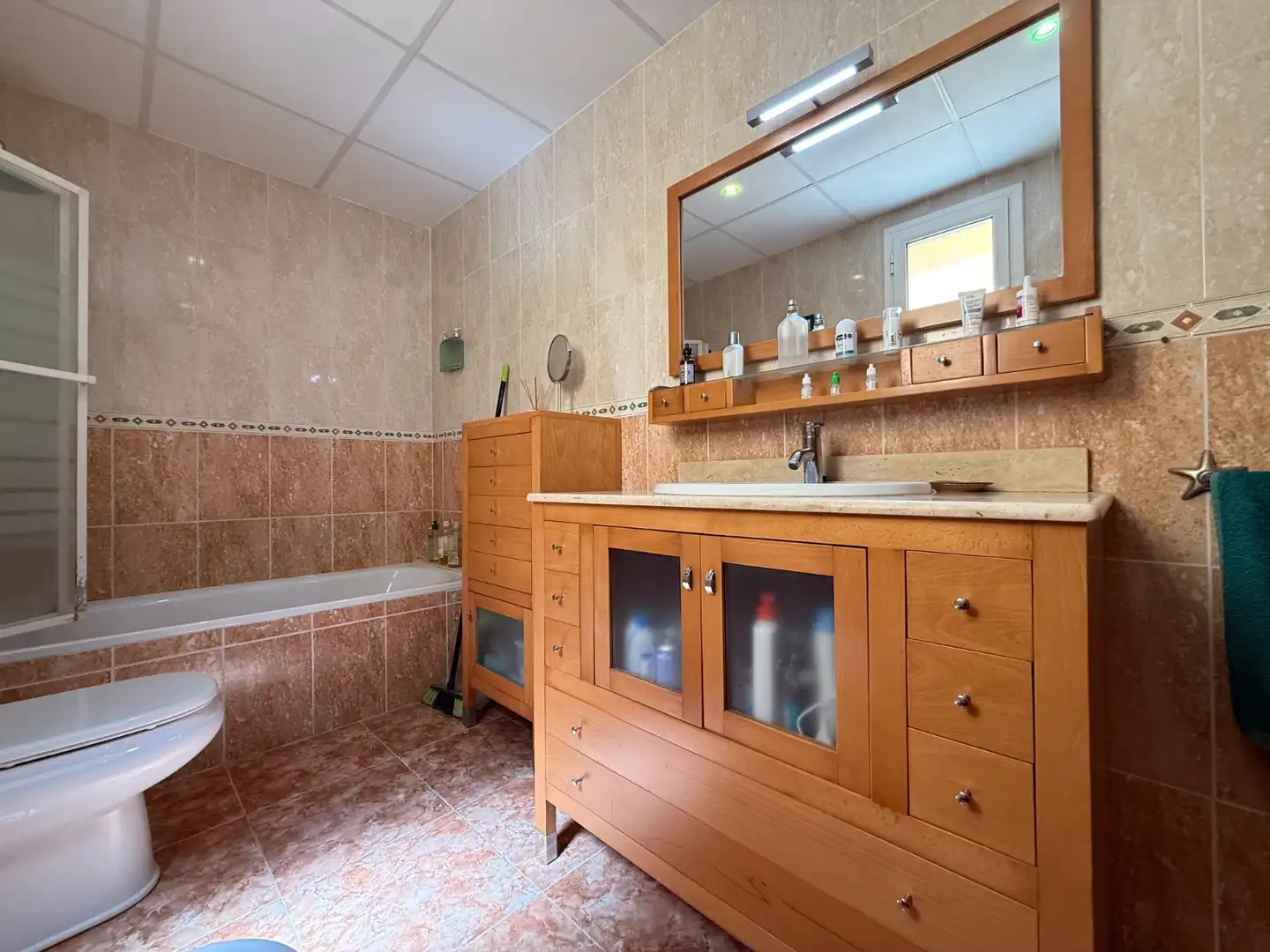 Bathroom of Detached homes for sale in Perafort  with Air Conditioner, Heating and Private garden