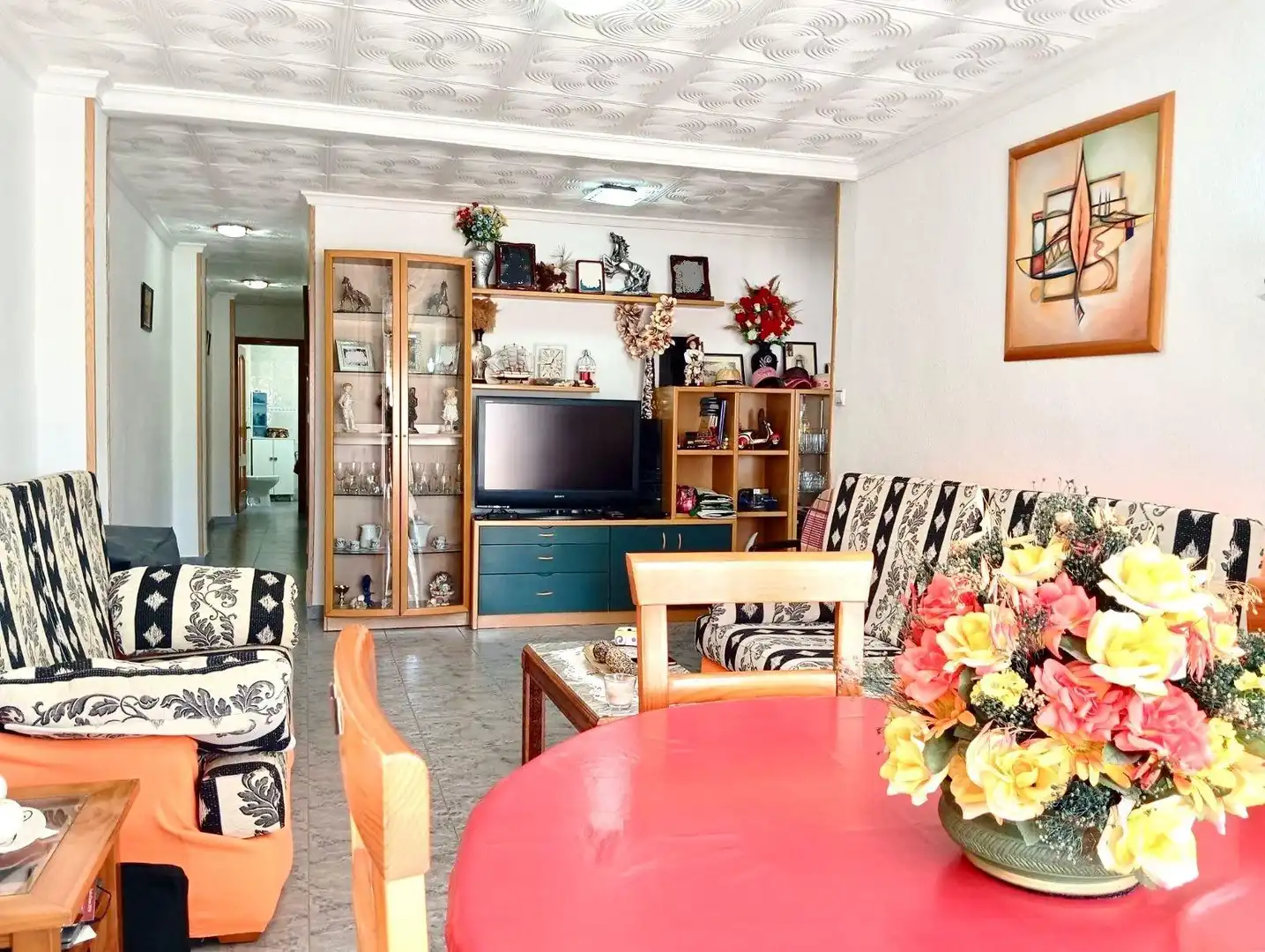 Sala de estar de Apartamento en venta en San Pedro del Pinatar con Aire acondicionado y Amueblado