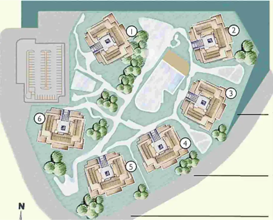 Außenansicht von Maisonette zum Verkauf in Sotogrande mit Klimaanlage, Privatgarten und Terrasse