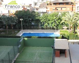 Swimming pool of Flat to rent in  Murcia Capital  with Air Conditioner, Private garden and Parquet flooring