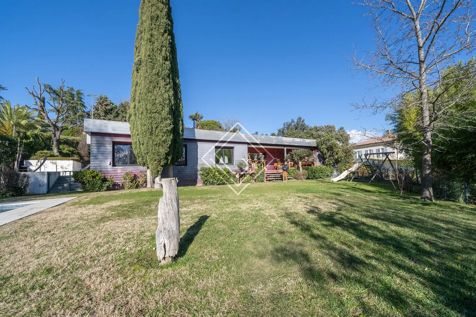 Jardí de Casa o xalet en venda en Fuente del Fresno amb Aire condicionat, Calefacció i Jardí privat