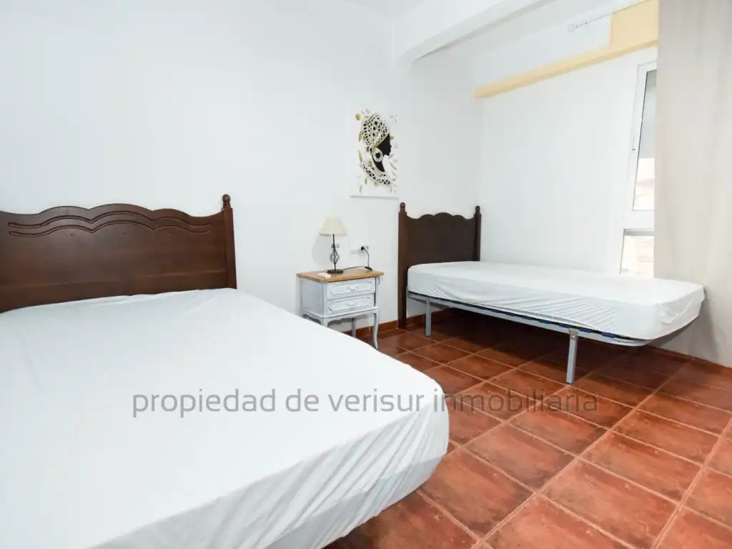 Bedroom of Flat for rent in Águilas  with Air Conditioner