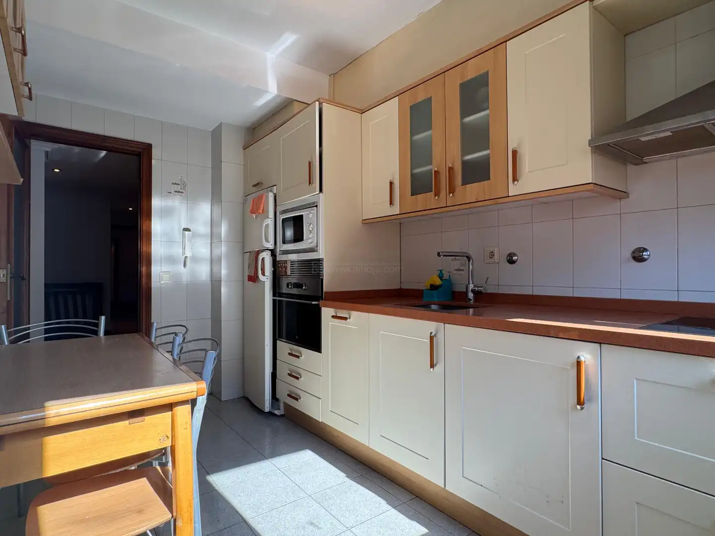 Kitchen of Flat for sale in  Logroño  with Heating, Parquet flooring and Storage room
