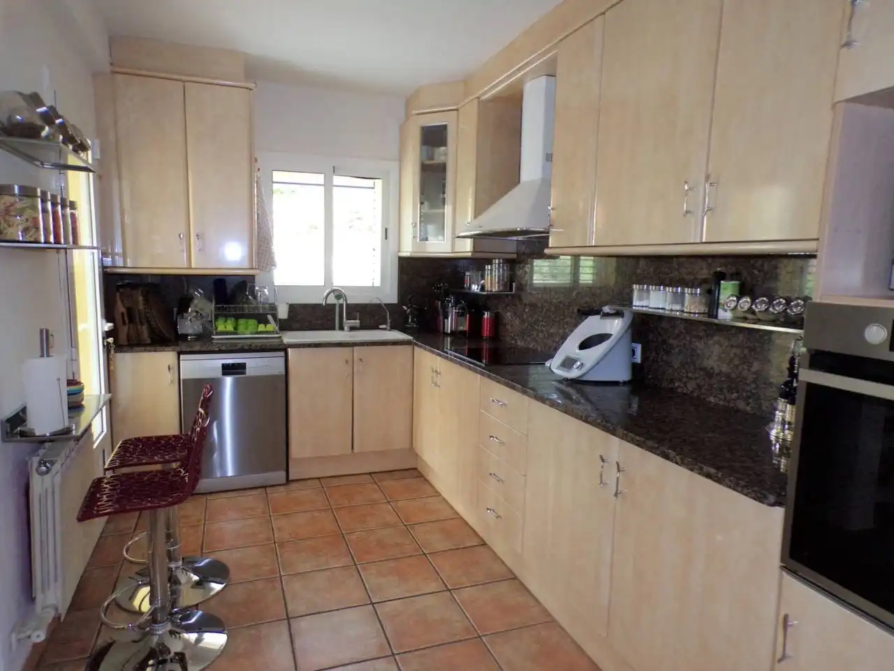 Kitchen of Houses for sale in Caldes de Malavella  with Heating, Private garden and Swimming Pool