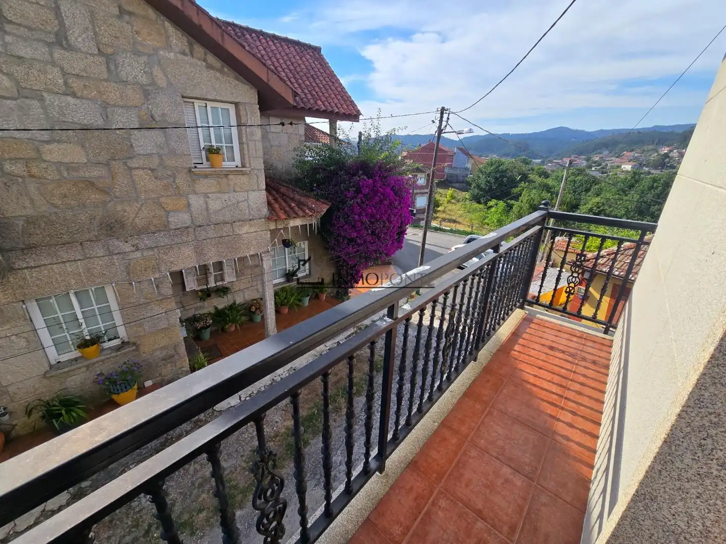 Balcony of Flat for rent in Soutomaior  with Heating, Terrace and Balcony