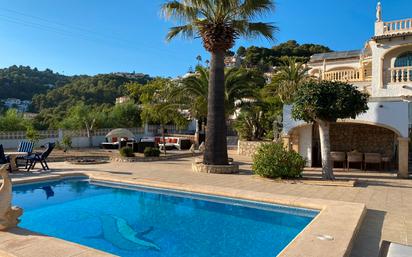 Piscina de Casa o xalet en venda en Benissa amb Calefacció, Jardí privat i Terrassa