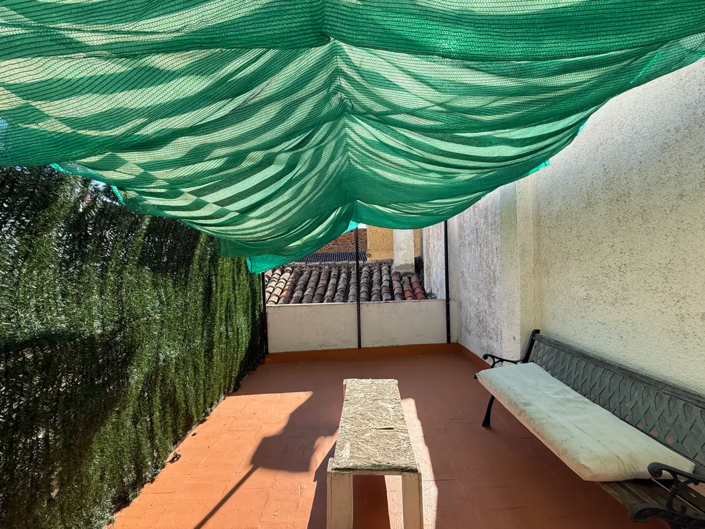 Terrasse von Wohnungen zur Miete in Carrión de los Condes mit Klimaanlage, Heizung und Parkett