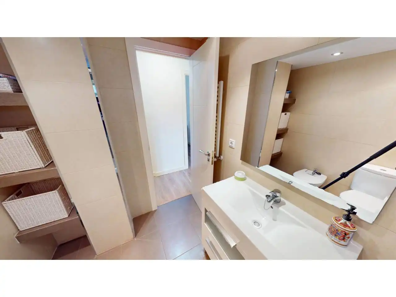 Bathroom of Flat for rent in Móstoles  with Air Conditioner, Heating and Terrace