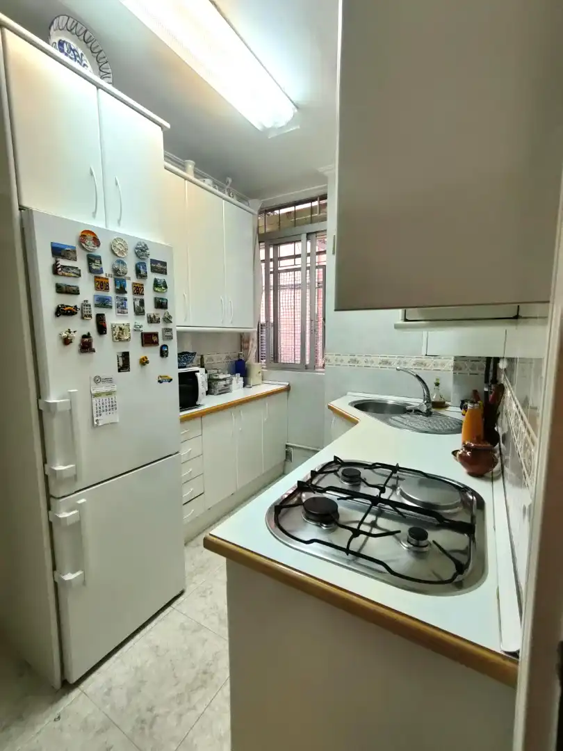 Cocina de Piso en venta en Madrid con Calefacción, Jardín privado y Terraza