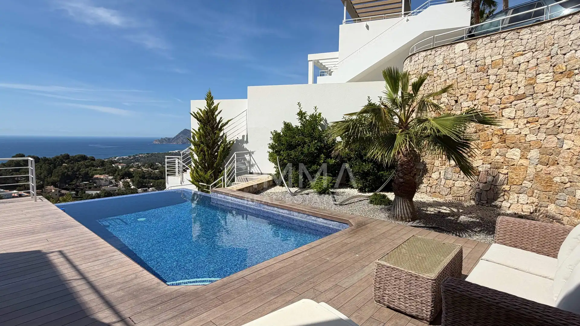 Terraza de Casa o chalet en venta en Altea con Calefacción y Piscina
