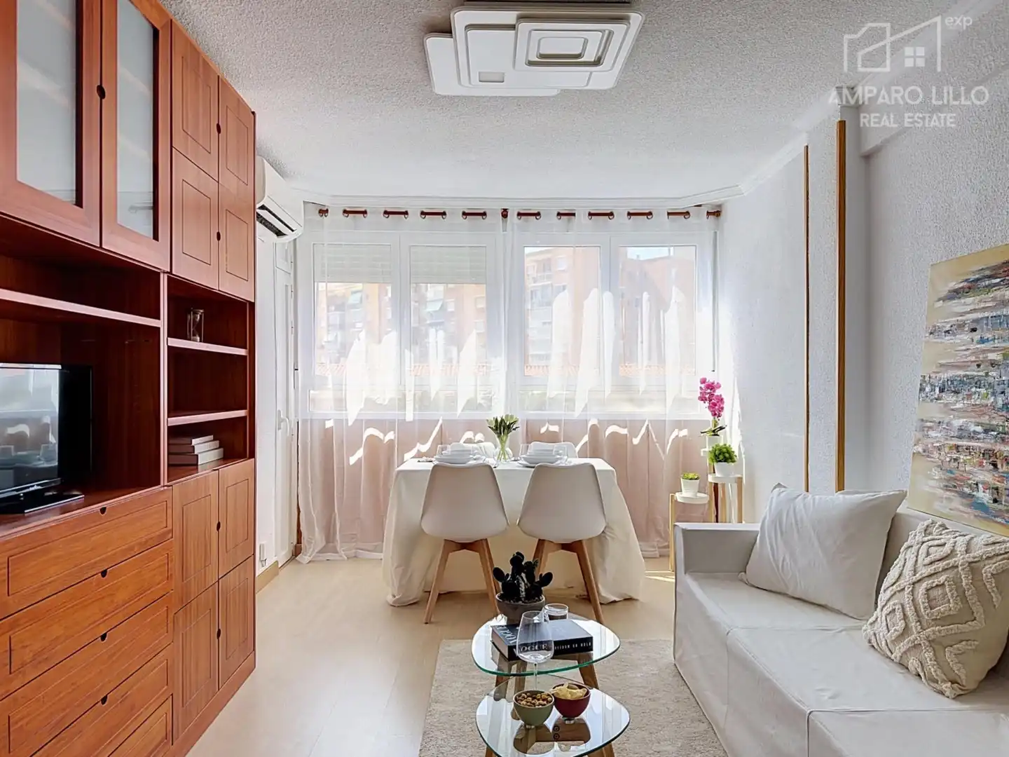 Living room of Flat for rent in Alcalá de Henares  with Air Conditioner, Heating and Storage room