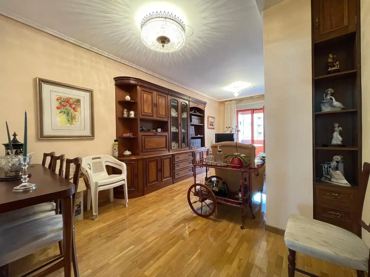 Sala de estar de Piso en venta en Ponferrada con Calefacción, Terraza y Trastero