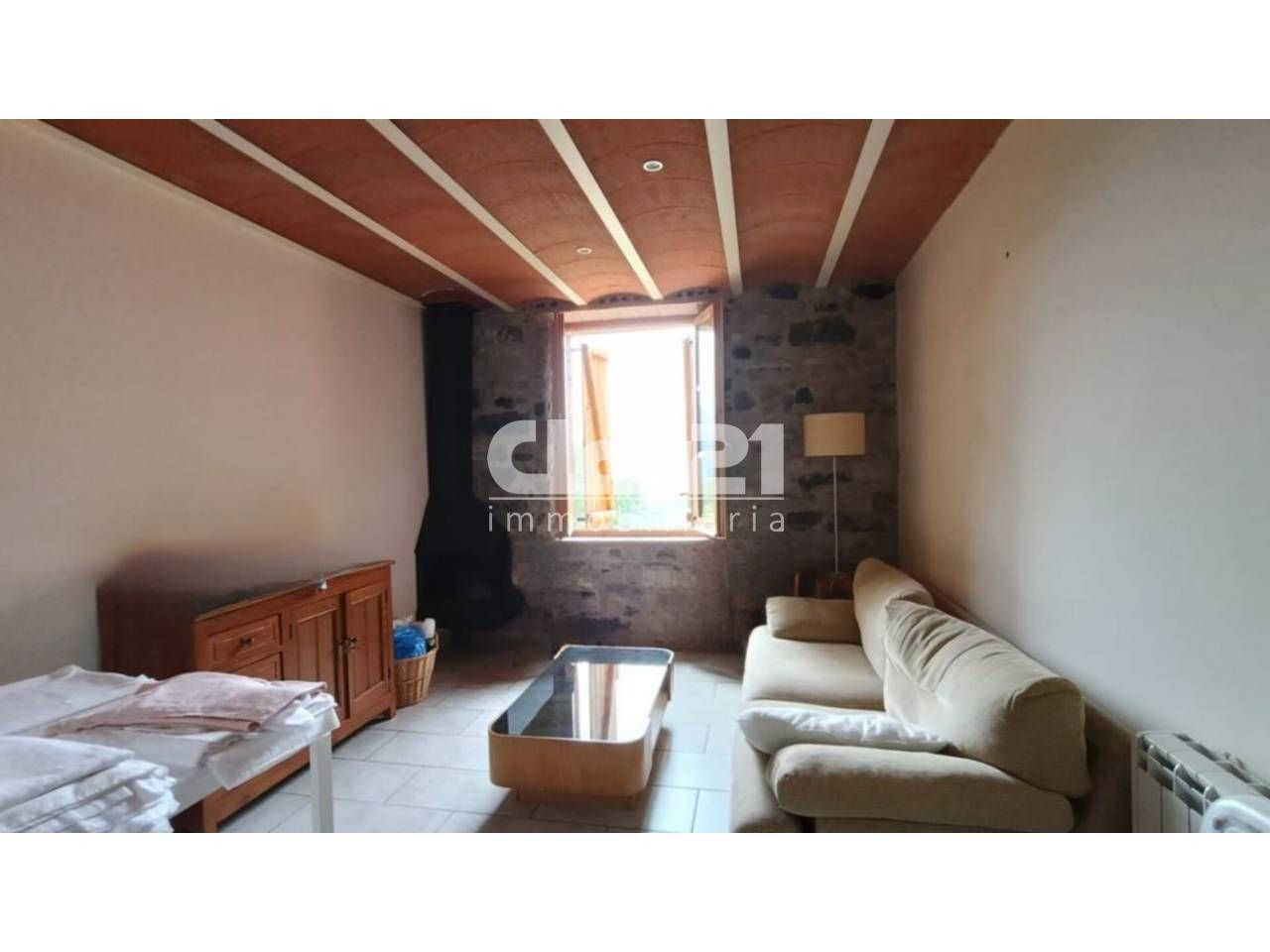 Sala d'estar de Dúplex en venda en Cercs amb Calefacció i Moblat