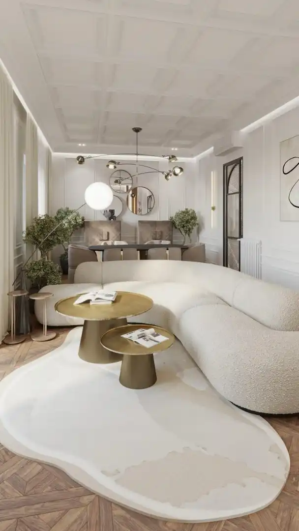 Sala de estar de Piso de alquiler en Madrid con Aire acondicionado y Calefacción