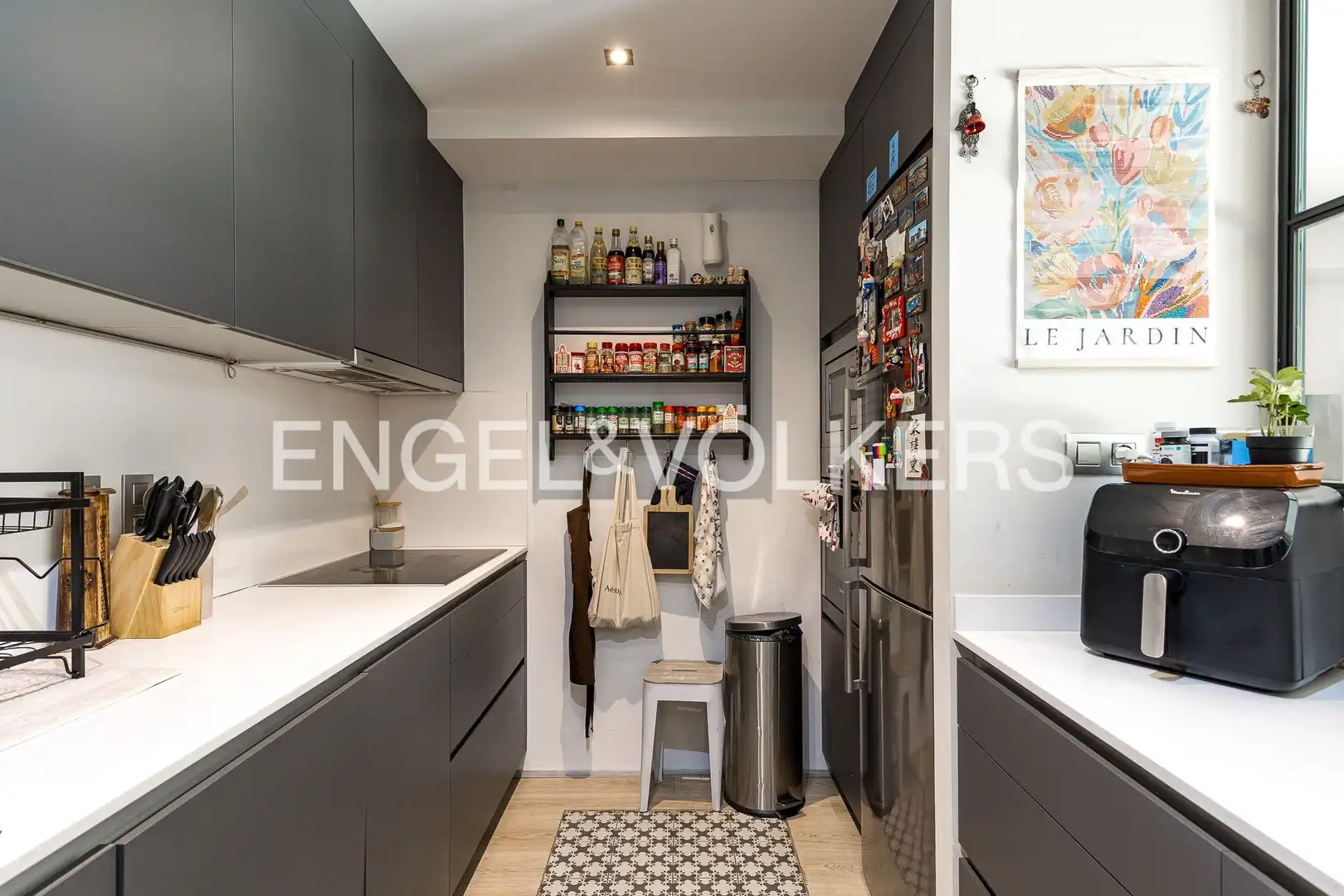 Kitchen of Duplexes for sale in Barcelona  with Air Conditioner, Heating and Terrace