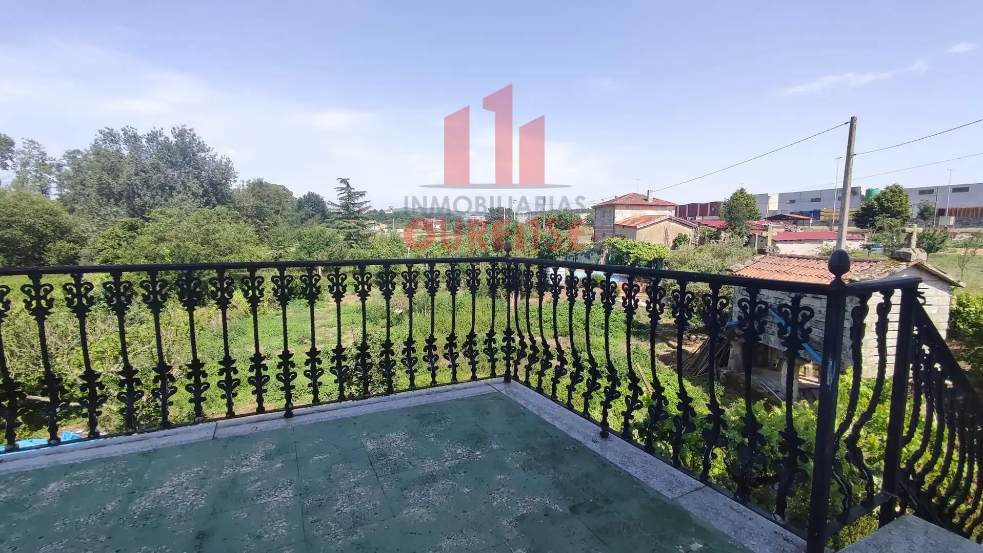 Terraza de Casa o chalet en venta en San Cibrao das Viñas con Calefacción, Jardín privado y Terraza