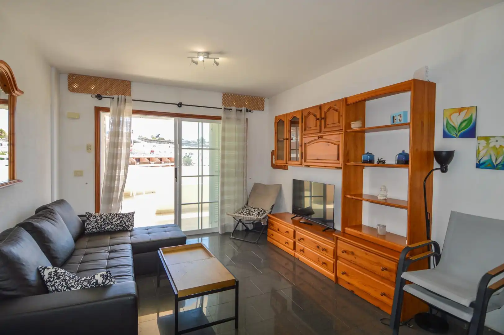 Sala d'estar de Apartament en venda en Mogán amb Terrassa