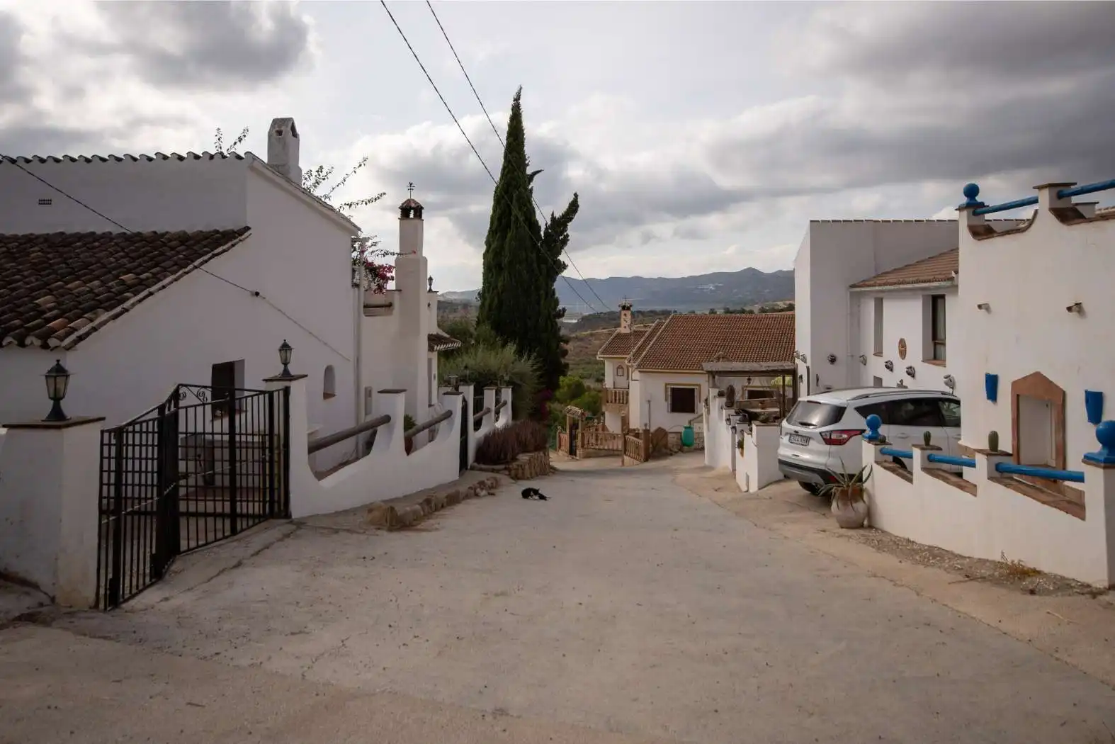 Exterior view of Houses for sale in Periana  with Air Conditioner, Private garden and Terrace